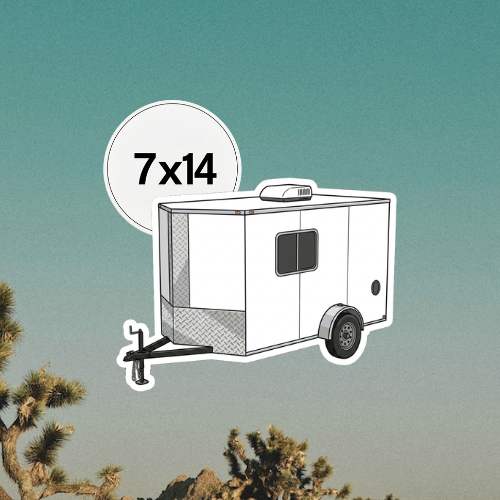 The 7x14 cargo trailer camper build guide