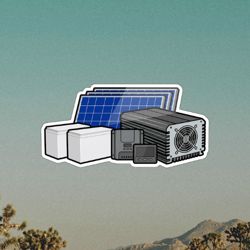 DIY solar setup or all-in-one power station: Choosing your cargo trailer's power system