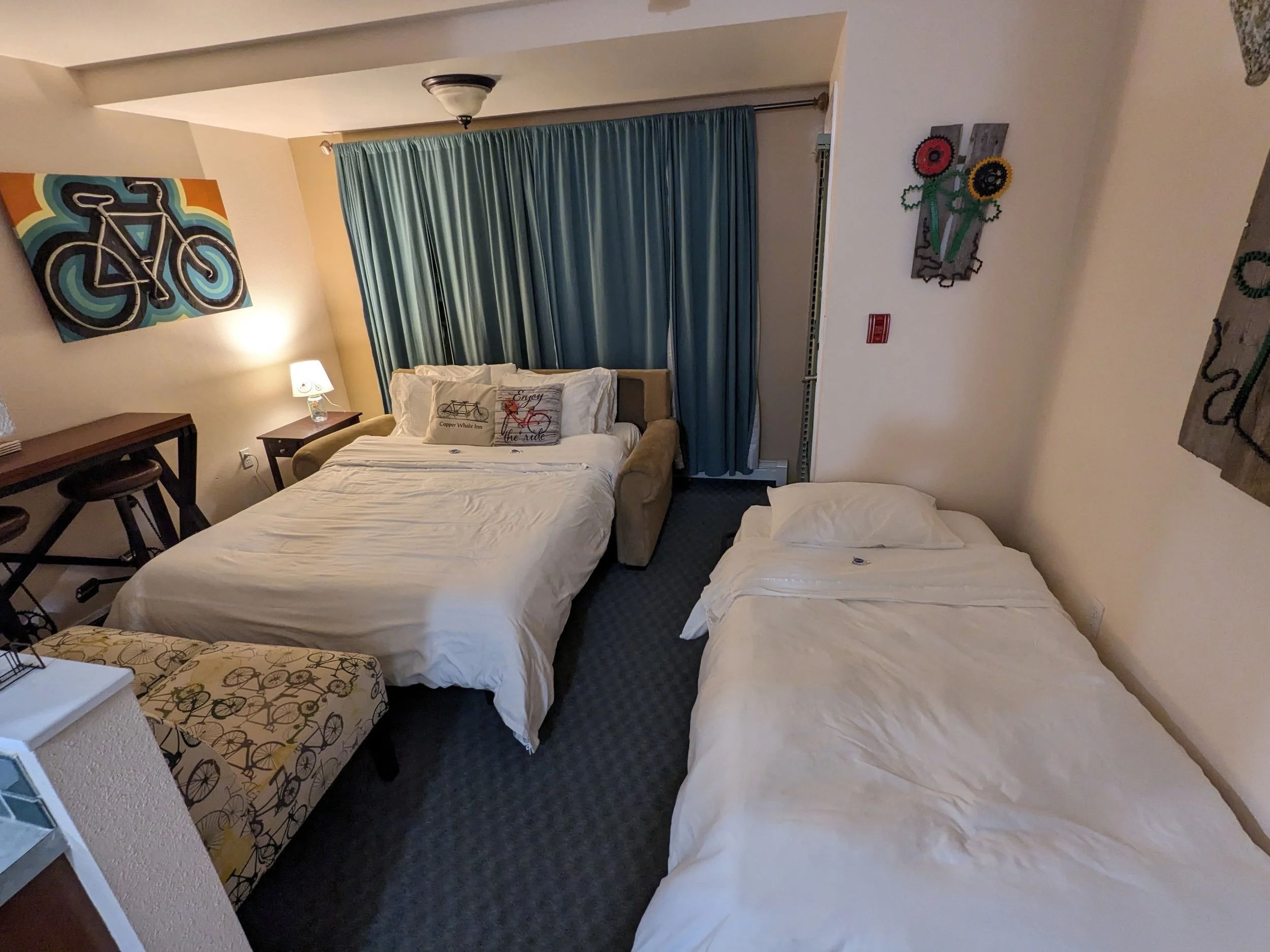 Whale Inn The Bicycle Suite | Copper Whale Inn — Copper Whale Inn