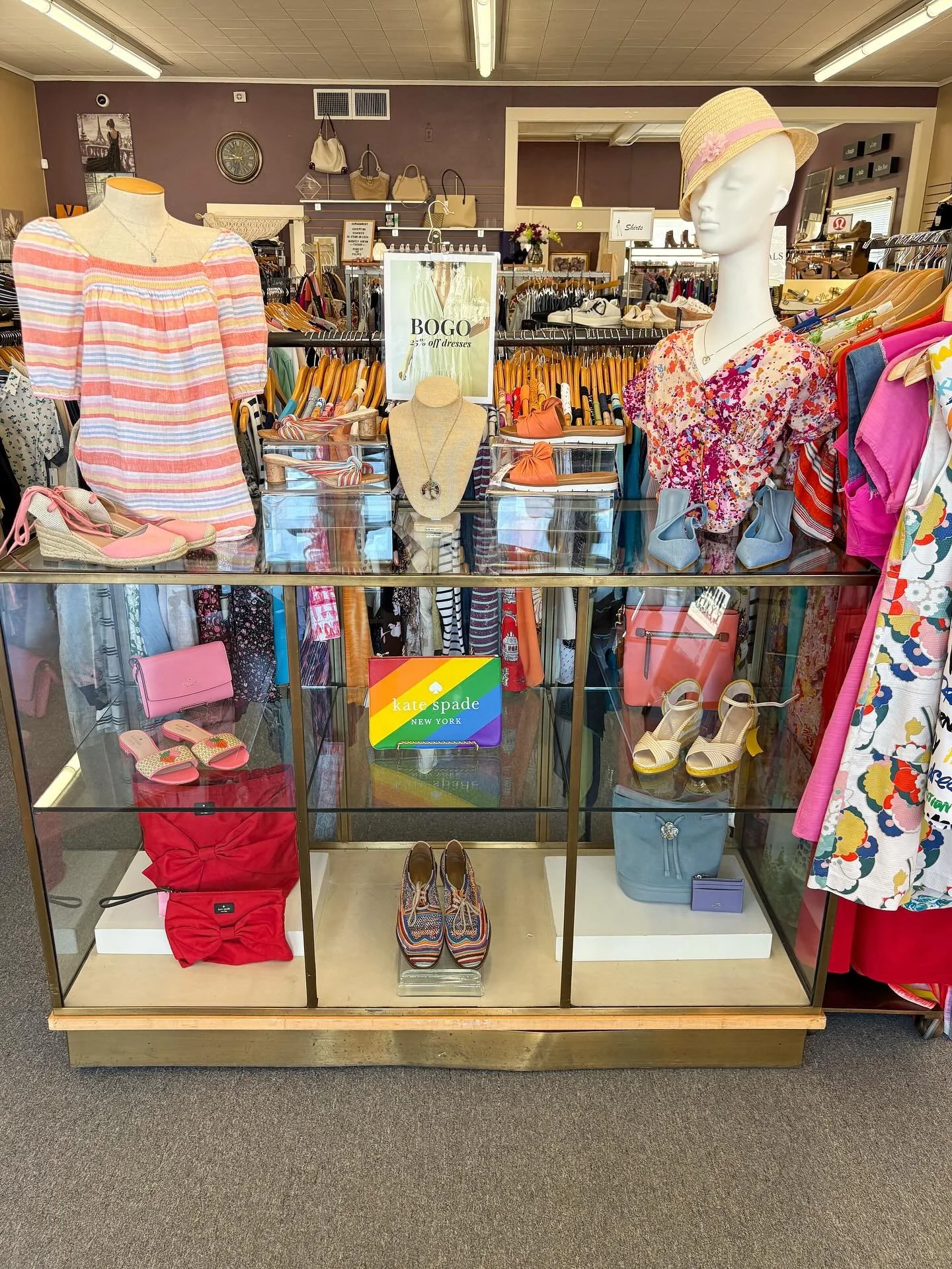 Why pay retail when consignment has the same style for less?
PINK &bull; BLUE &bull; ORANGE TAGS - 50% OFF 
BOGO 25% OFF dresses extended&hellip; 
Open 11-6pm! 🛍️