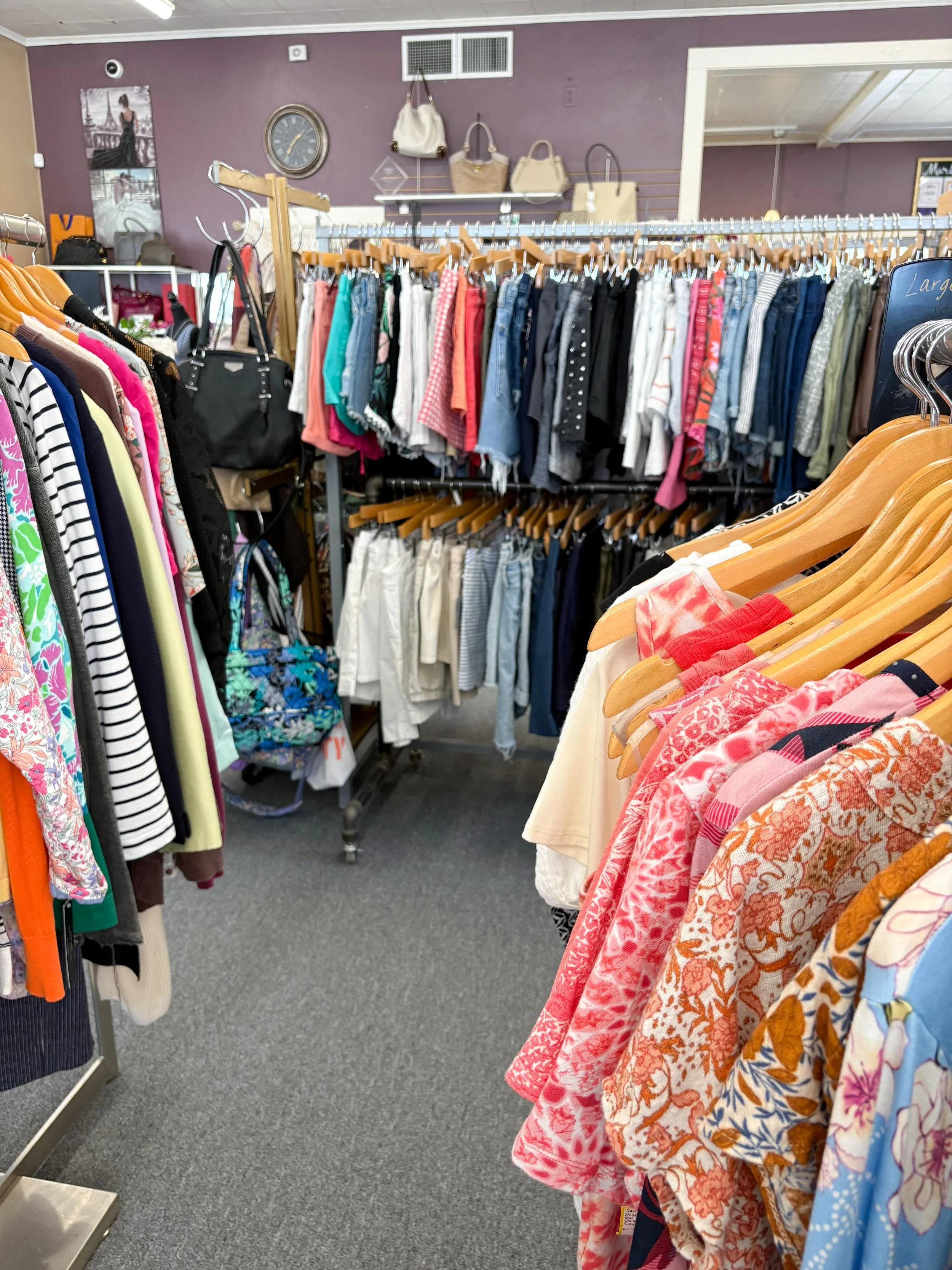 Browse our latest consignment finds&mdash;thoughtfully curated and ready for their next home. In-store &amp; LIVE  on FB tonight @7:30! 💜
