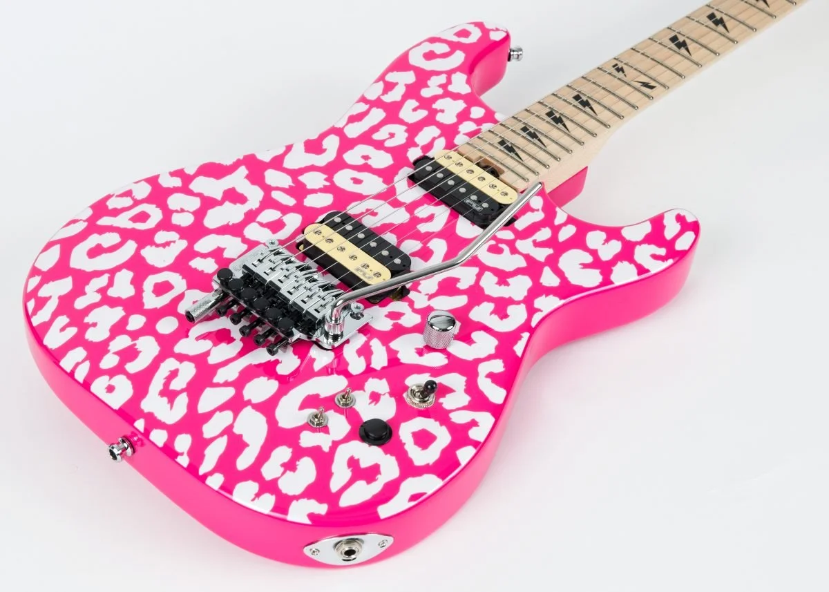 Signed and Stage Played FU Pro Guitar Britt Lightning Signature Guitar