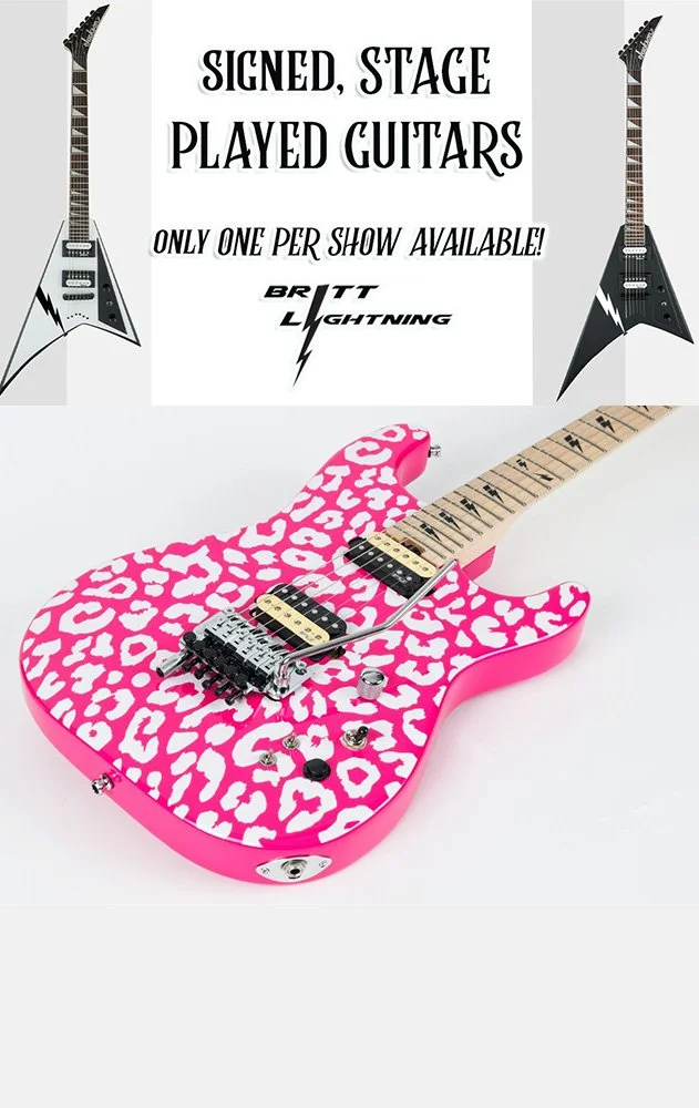 Signed Stage Played Guitar