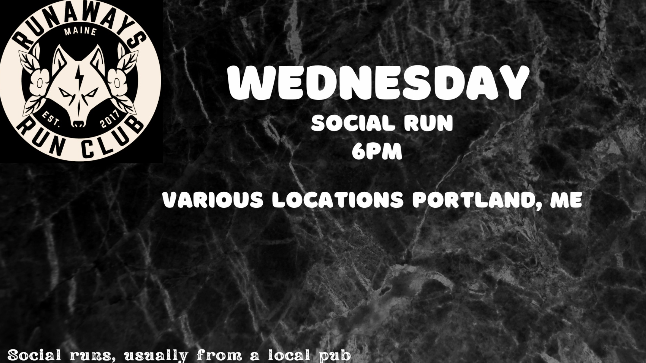 Runaways Pub Run & Hoka Shoe Demo