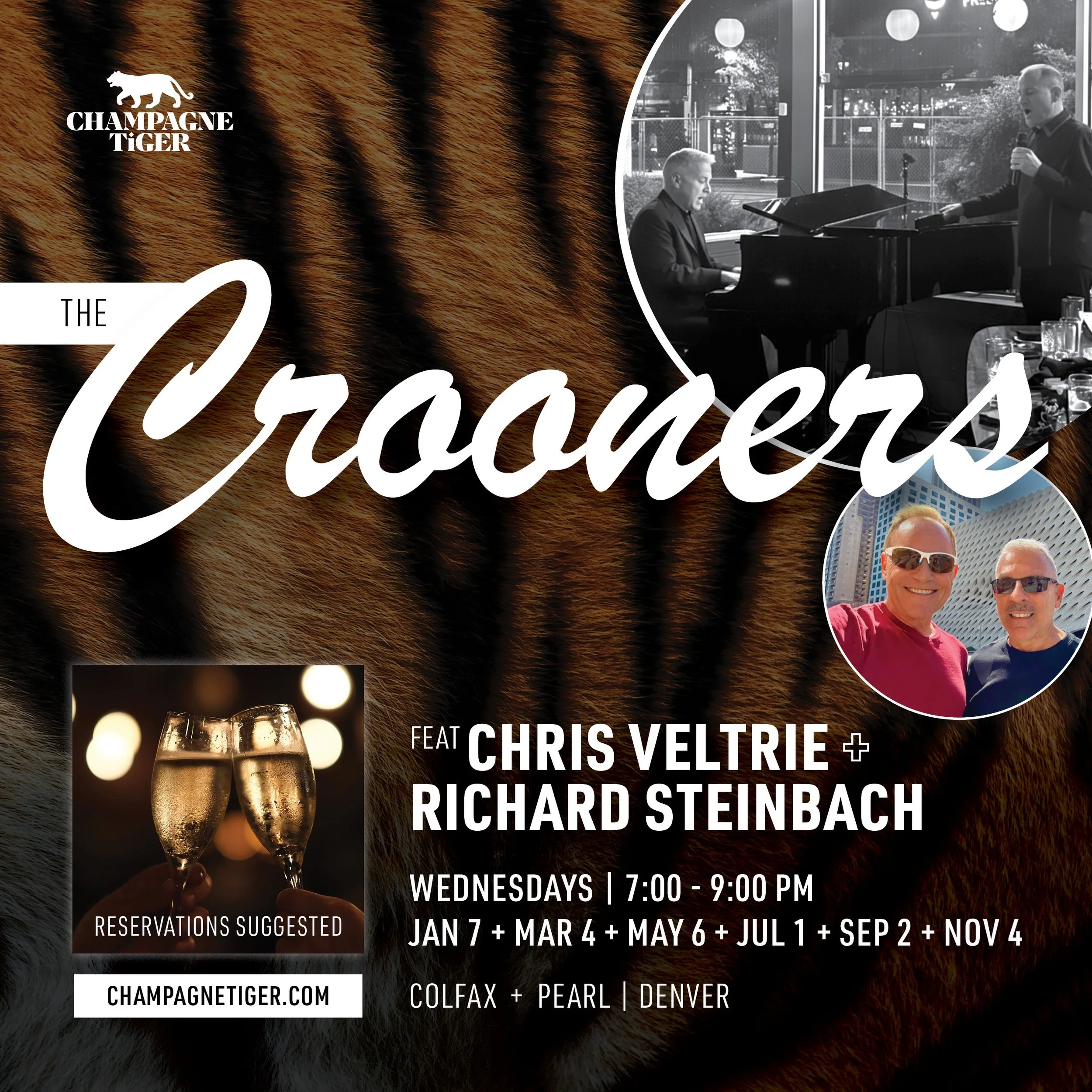 Pasta & Piano Night: The Crooners