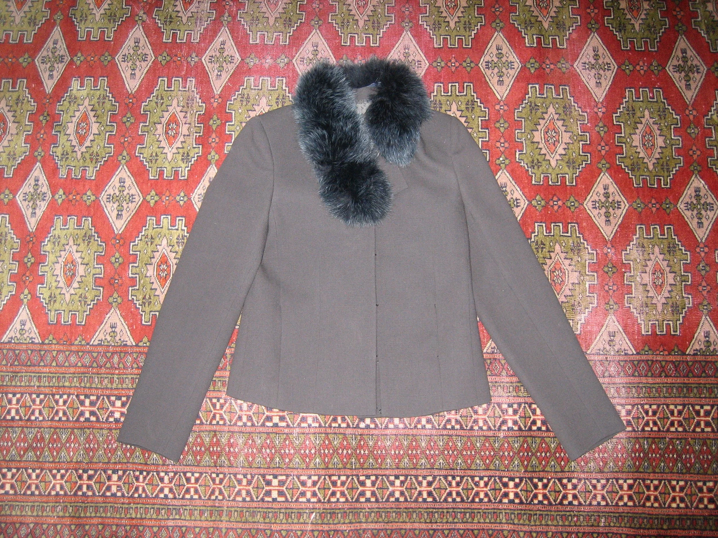 FUR COLLAR JACKET