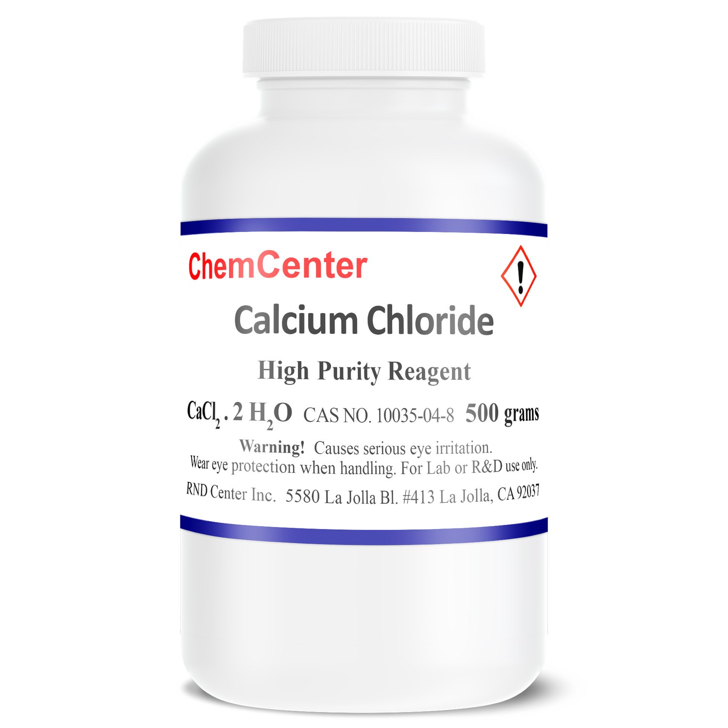 Chlorure de calcium 500 g : : Commerce, Industrie et Science