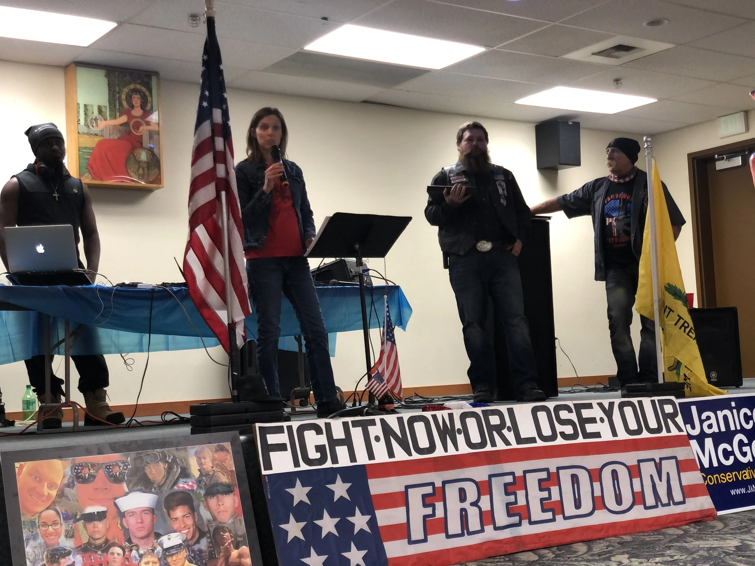 Panhandle Patriots Hold Fundraising Event for Local Community with Politicians, Activists and Families