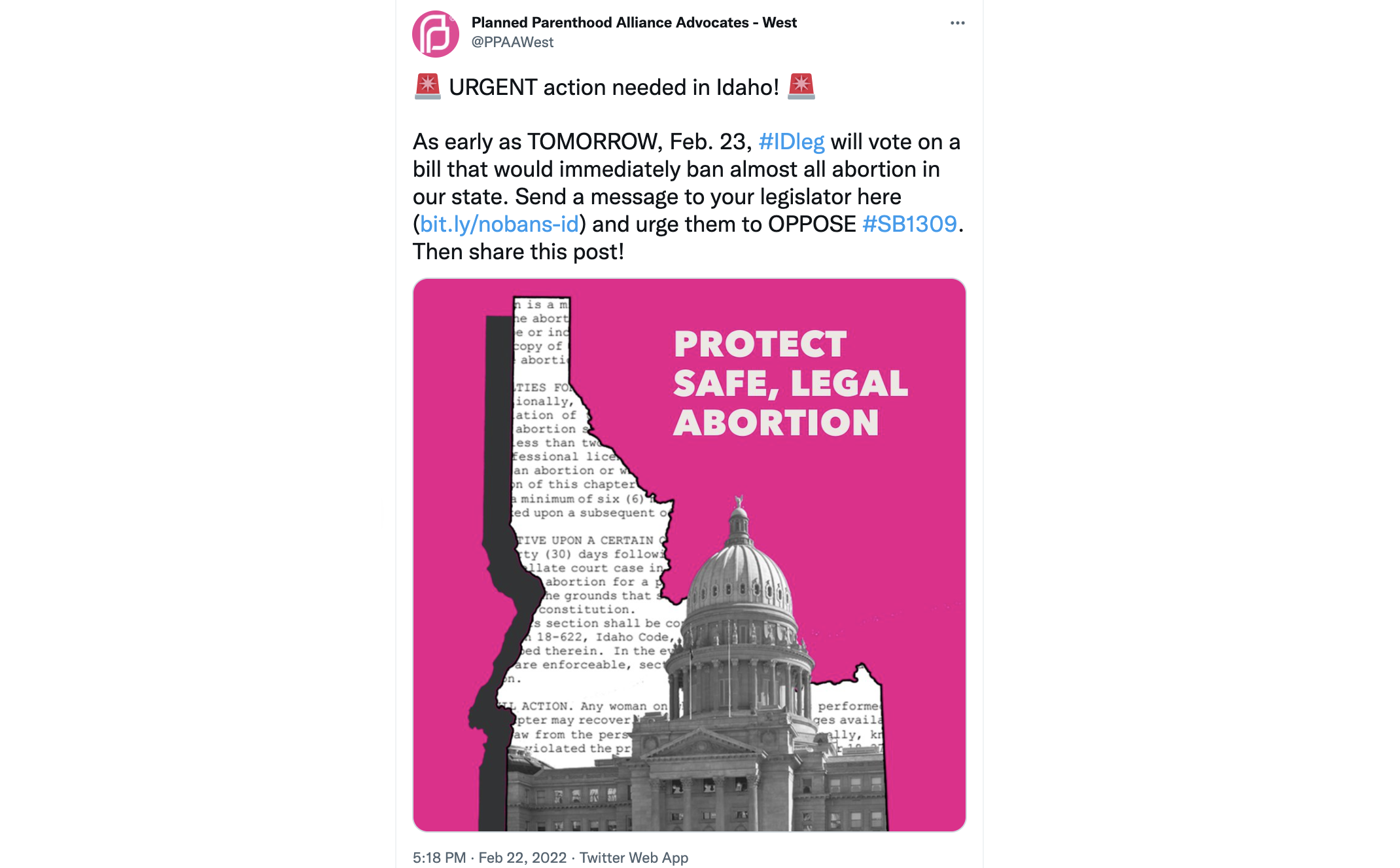 Planned Parenthood Digs its Claws Into Idaho as Legislation Plans to Ban the Grotesque Medical Practice of Abortion