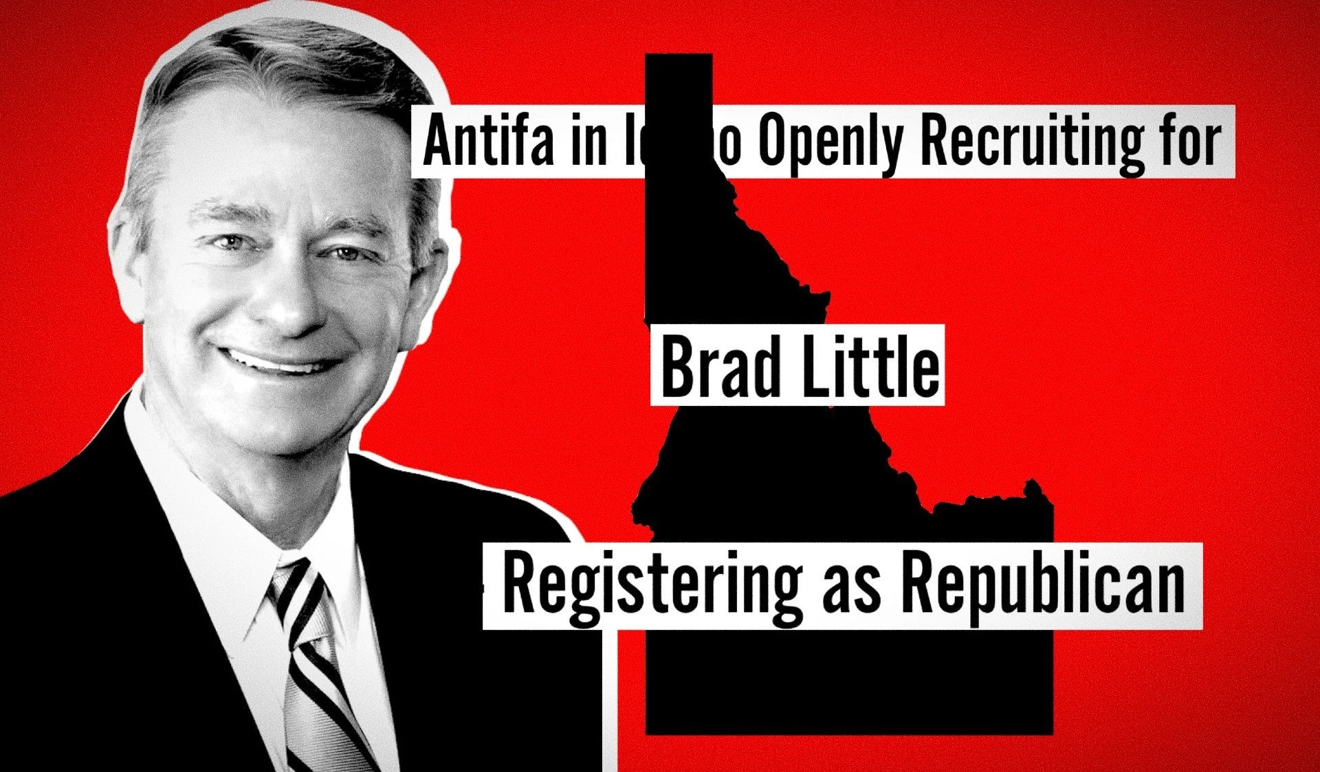 CAUGHT: Antifa in Idaho Openly Recruiting for Brad Little — Registering as Republican to Vote Against Janice McGeachin