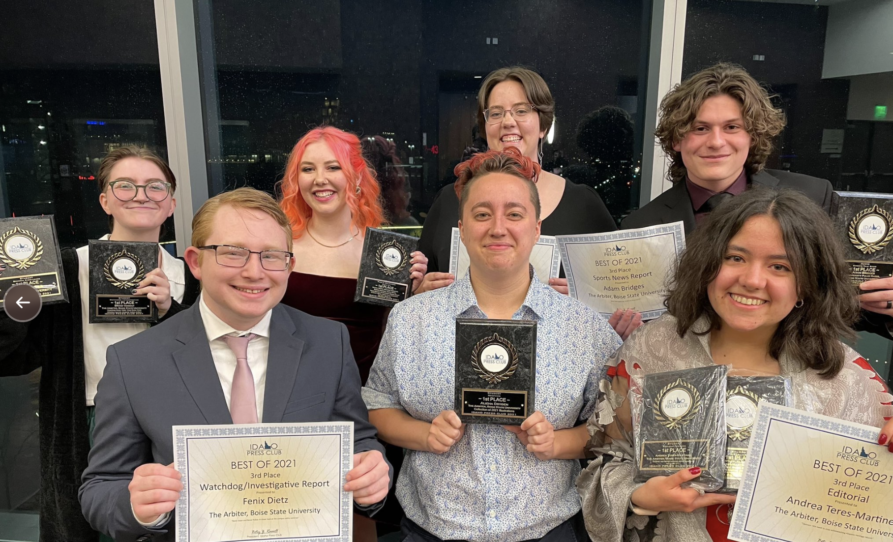 Idaho Press Club Holds “Award Night” — Award Themselves for Liberal Journalism