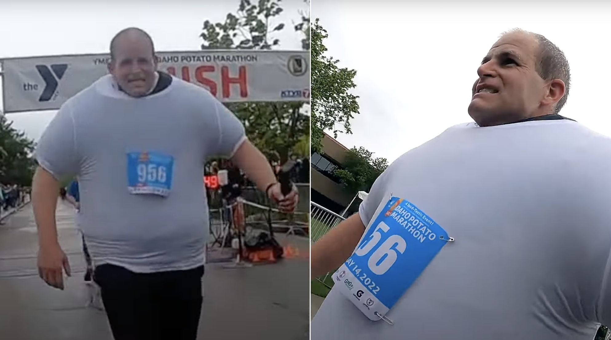 Idaho Man Breaks World Record Running Half Marathon While Wearing 111 T-Shirts