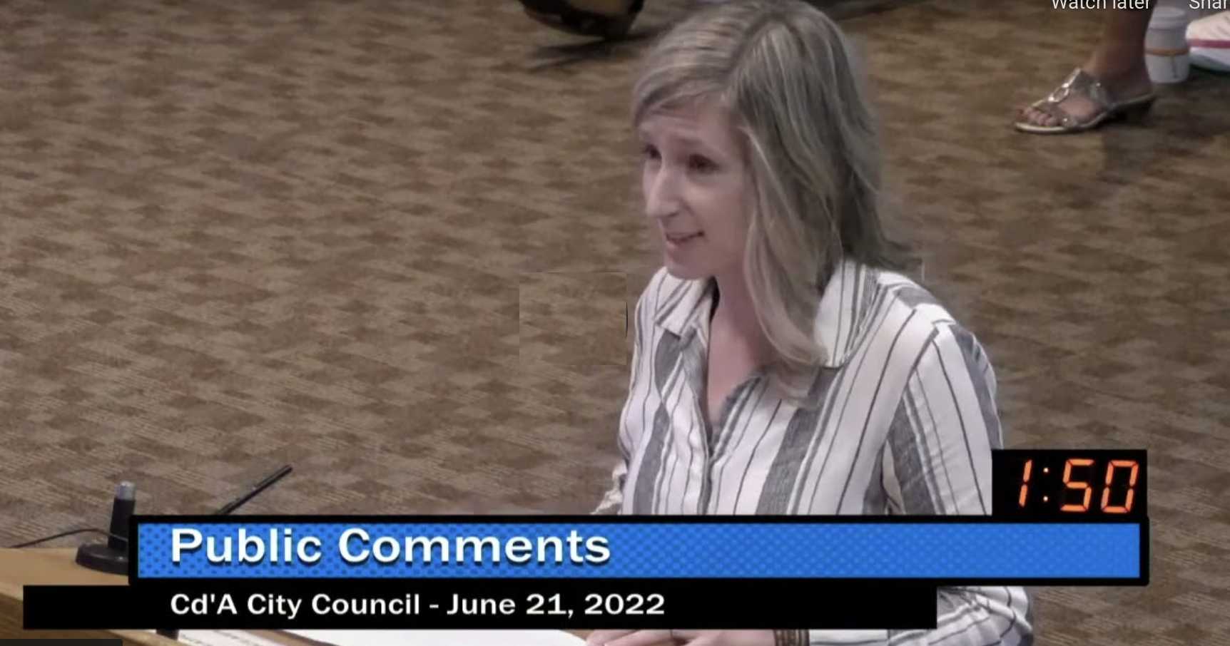 Coeur d’Alene Mother Asks City Council to Apologize for Gay Pride Event — “Why Was This Not Stopped?”