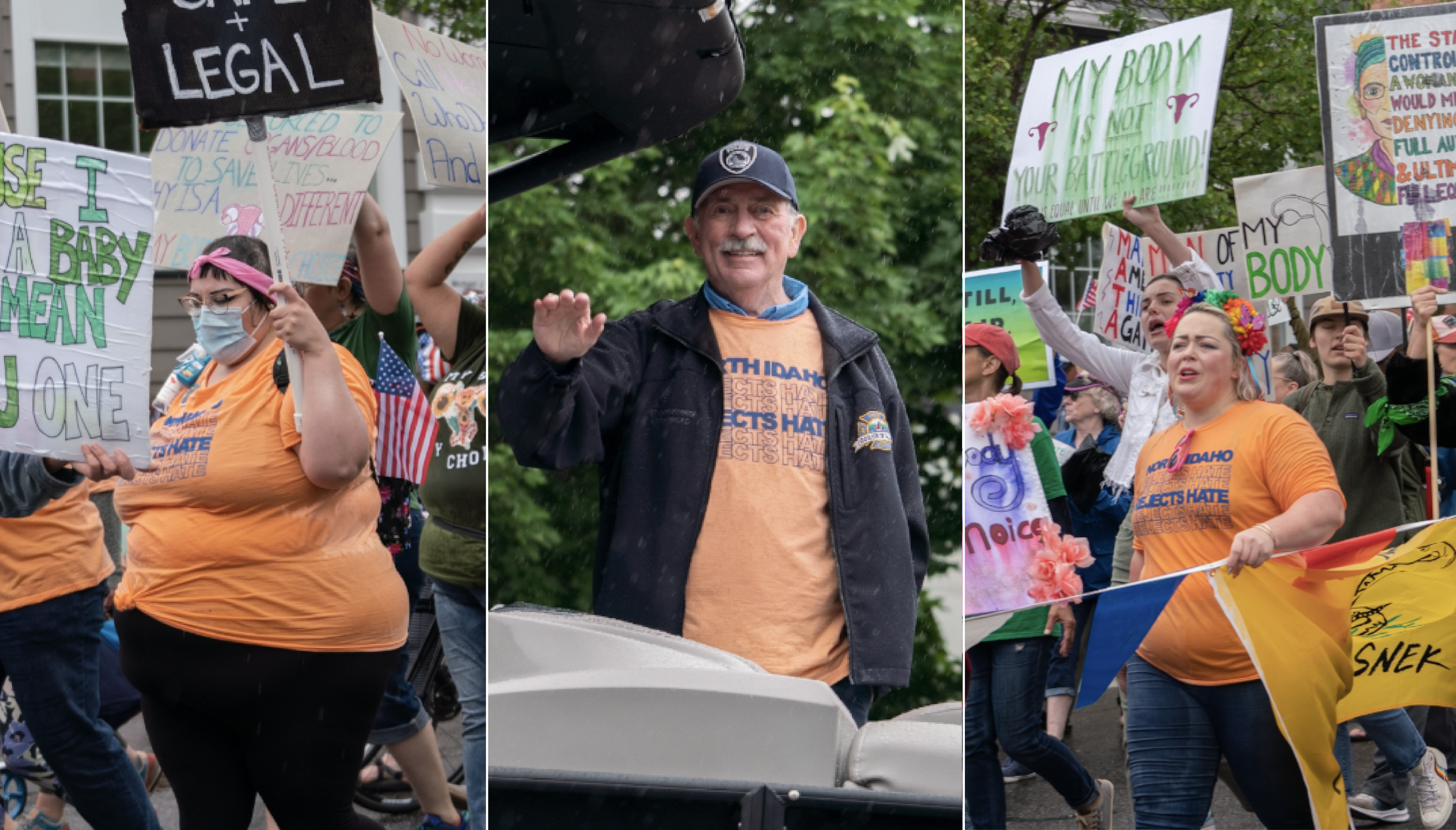 Coeur d’Alene Idaho Mayor, Jim Hammond, Promotes Left-Wing Activism on 4th of July Alongside Pro-Abortion Protestors &amp; Democrat Party