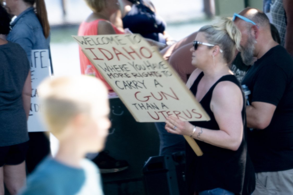 15 Pro-Abortion Activists March Through Coeur d’Alene — Locals Say They’re Angry &amp; “Mostly Obese Women”
