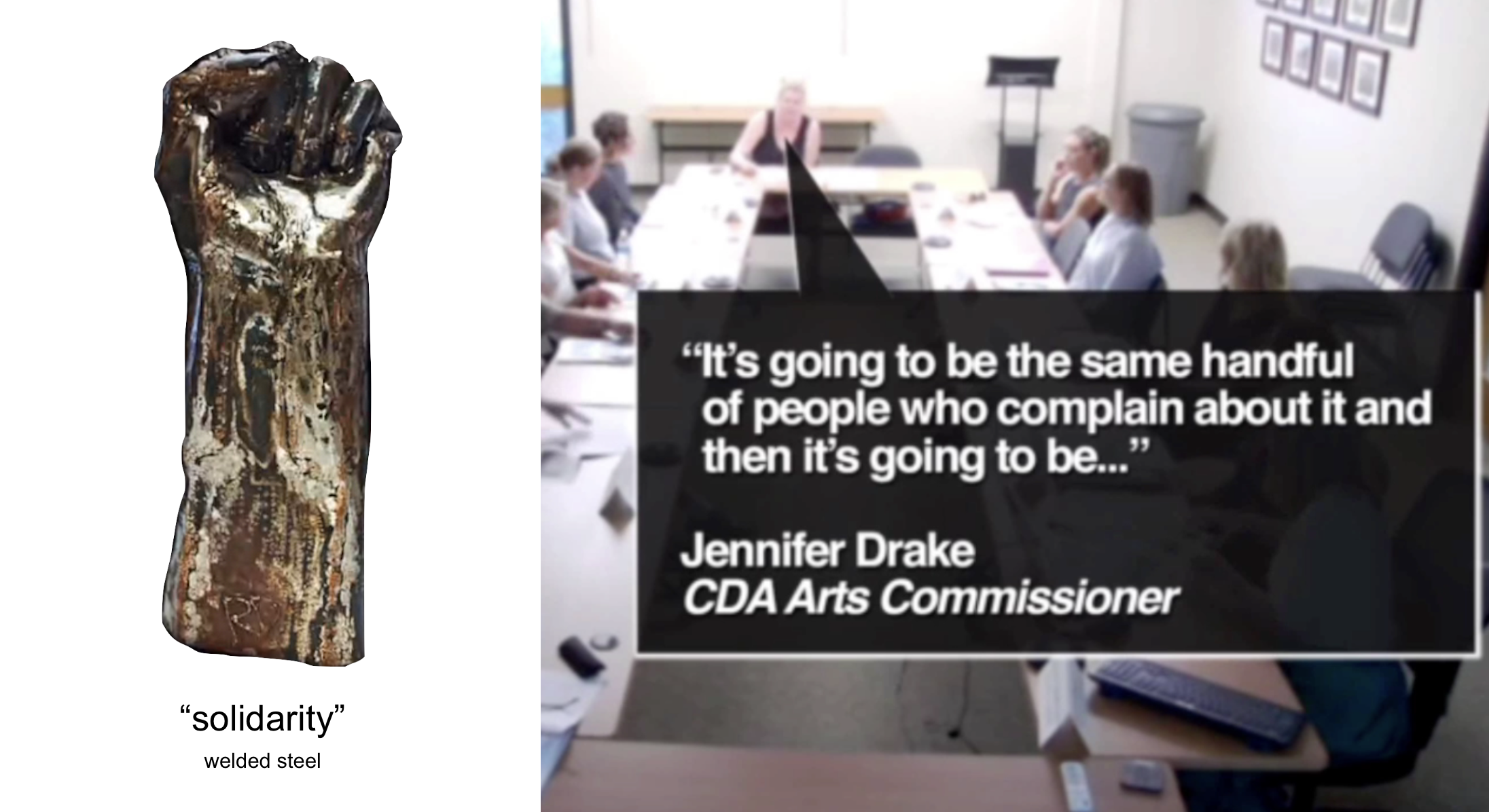 Giant ‘Communist Fist’ to be Erected in Coeur d’Alene Idaho — Controversial ‘Art’ Gains Unanimous Support from Arts Commission