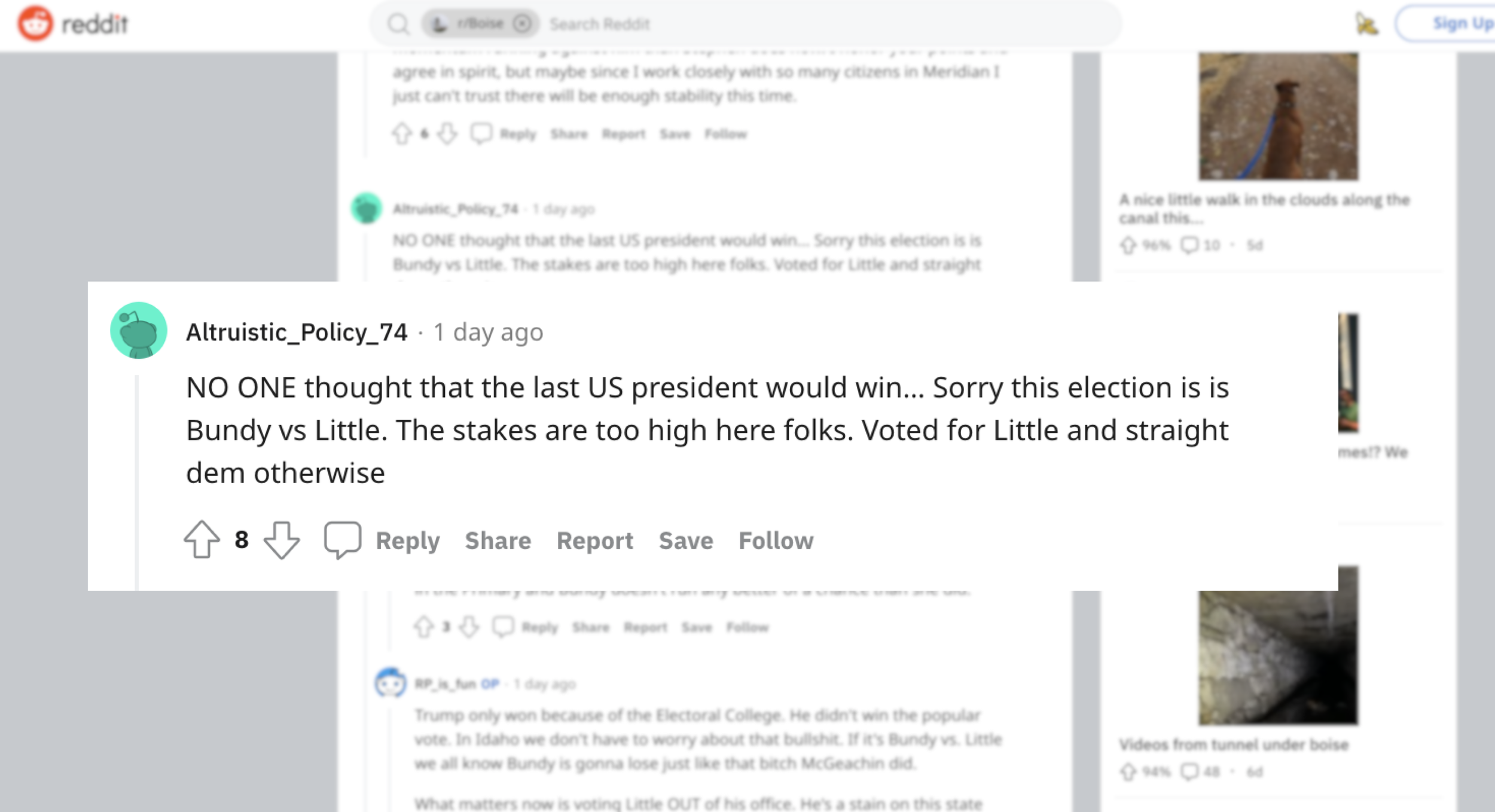 Idaho Democrats Can’t Decide Whether to Vote for Brad Little or the Democrat Candidate for Governor — “The Stakes are too High, Voted for Little and Straight Dem Otherwise” 
