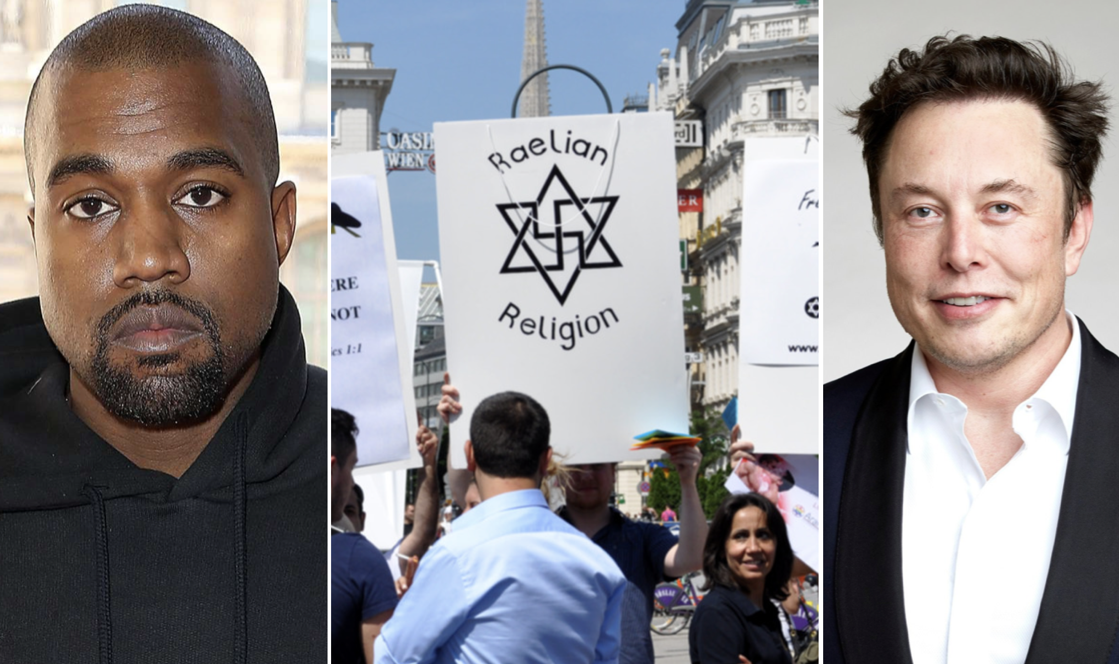 Elon Musk Bans Ye (Kanye West) from Twitter Over Posting “Raëlism” Religious Symbol — Same Religious Group in 2022 Awarded Elon Musk “Honorary Guide” Title After Pushing Raëlism Core Principles