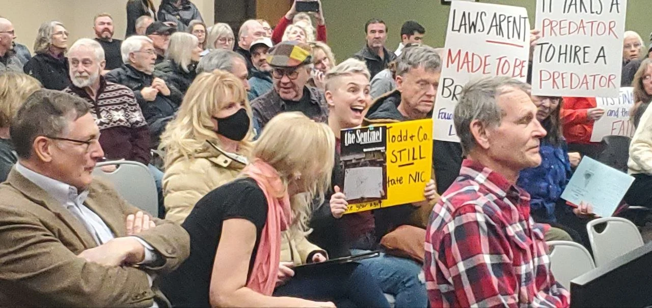 BREAKING: Angry Leftist Mob Disrupts NIC Meeting — Fire Alarm Pulled Causing Attendees to Evacuate
