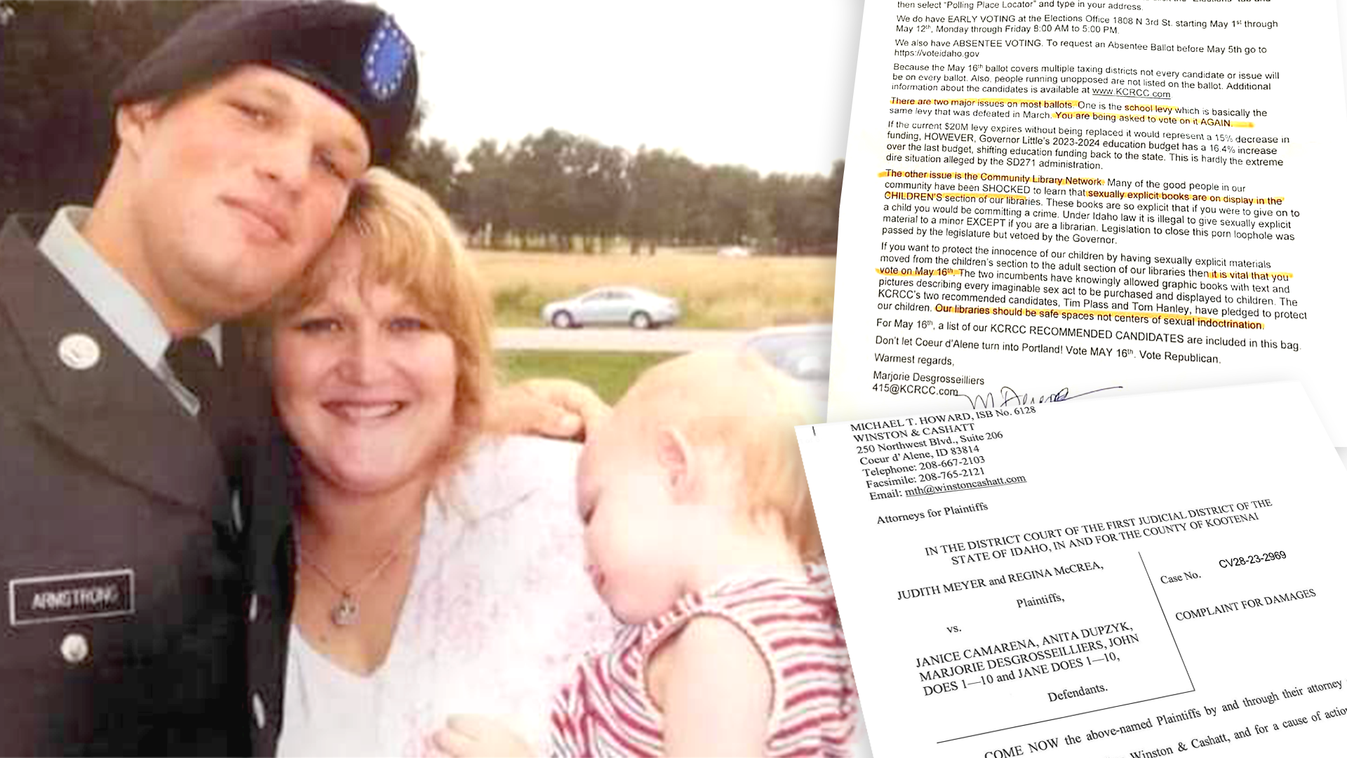 DESPICABLE: Library Trustees File Lawsuit Against Disabled Mom Who Serves As Republican Precinct Captain In Last-Ditch Effort To Win Election