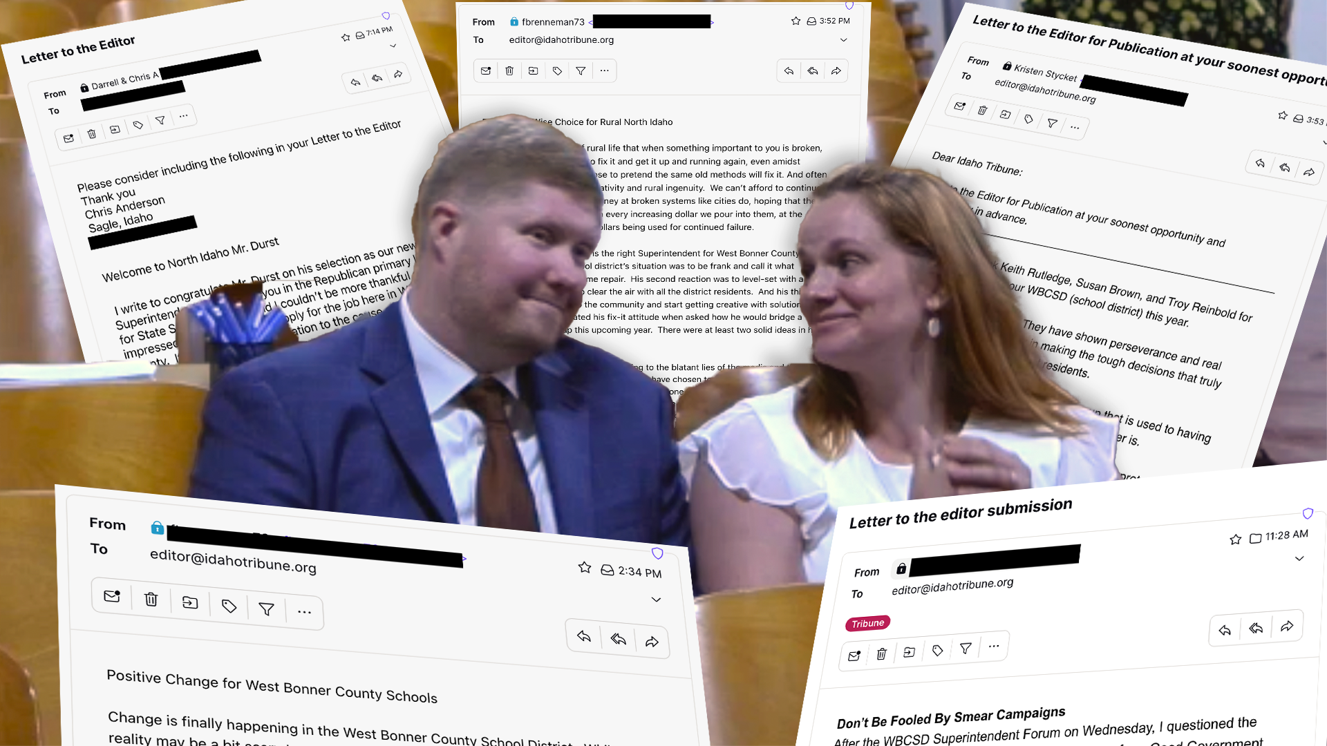 OVERWHELMING SUPPORT: Letters Supportive Of Branden Durst Flood The Idaho Tribune’s Inbox — West Bonner County Has Hope For Their Kids’ Education Again