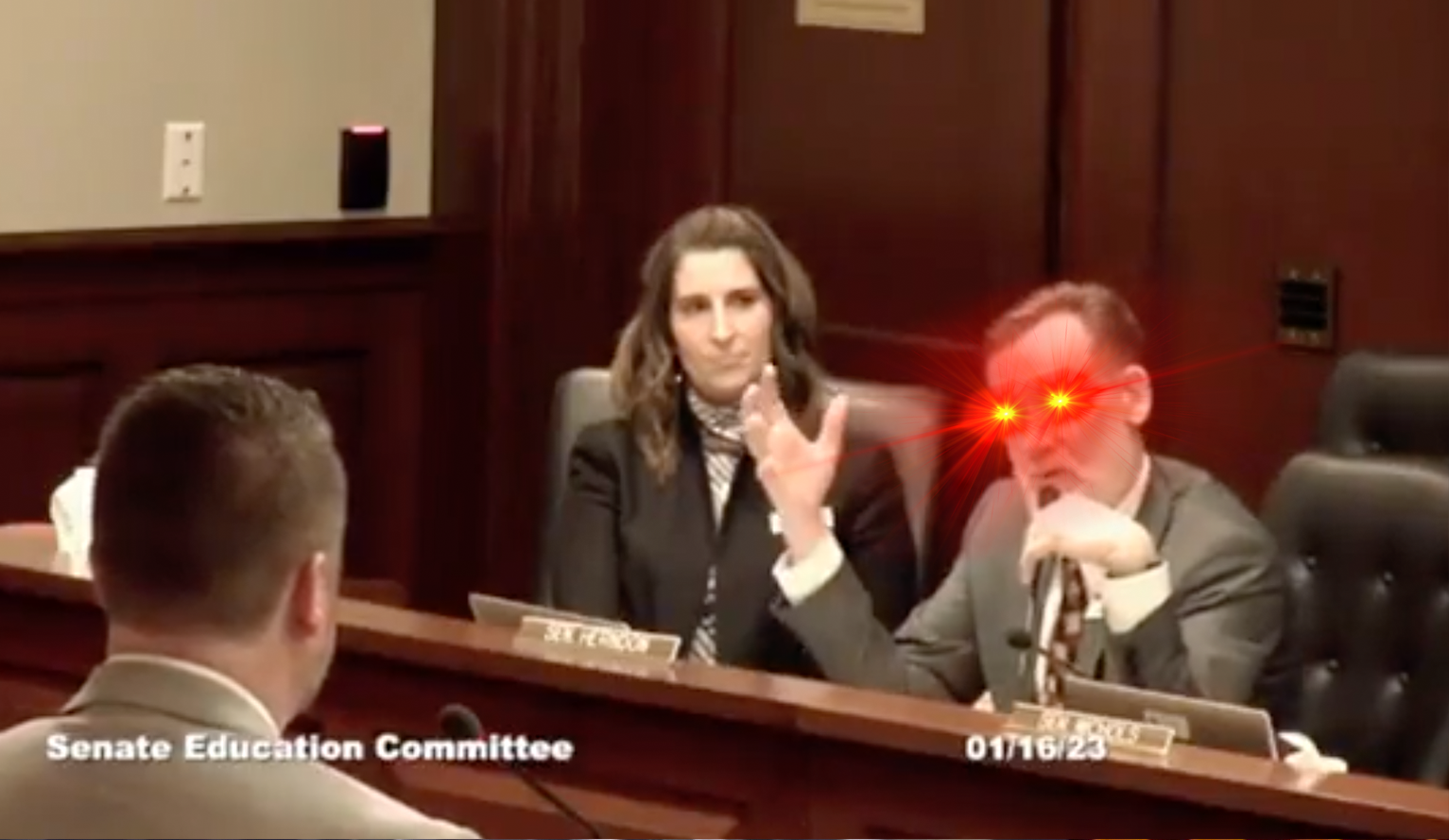 Scott Herndon DESTROYS President of Liberal Idaho Education Association —&nbsp; IEA President  McInelly Left Stammering, Dodging Question