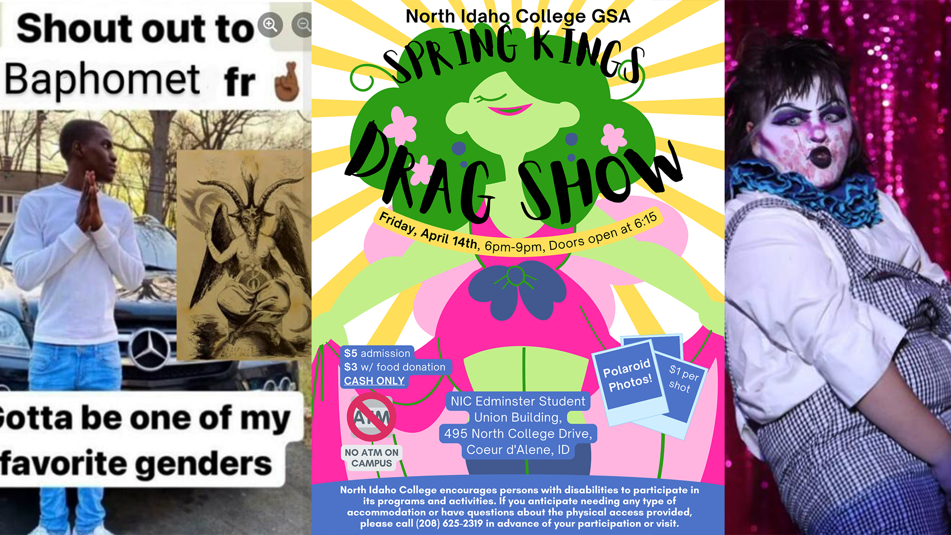 Satanic Drag Queens Set To Take Stage Tonight At North Idaho College Drag Show — Event Planned With The Help Of Violent Activists From SPLC Offshoot
