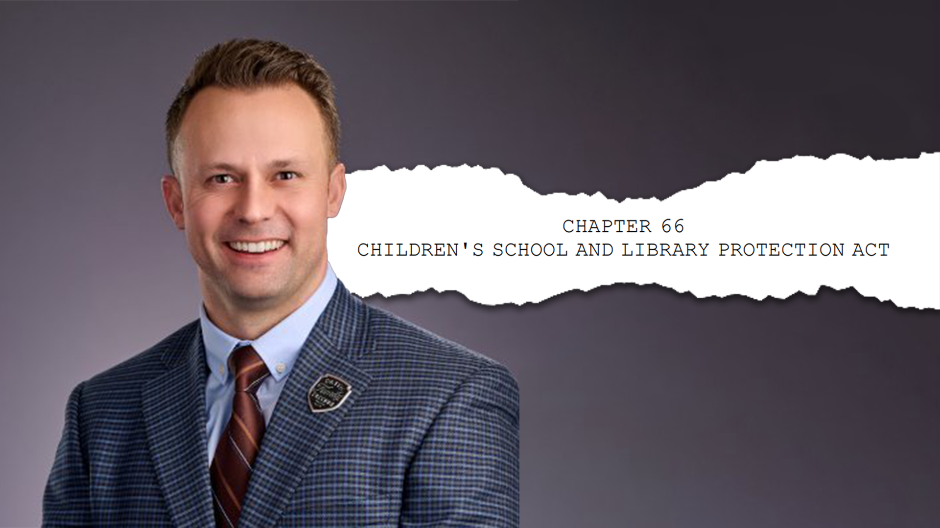 “Children’s School and Library Protection Act” Would Allow Parents To Sue Schools &amp; Libraries That Give Harmful Materials To Minors - HB.139