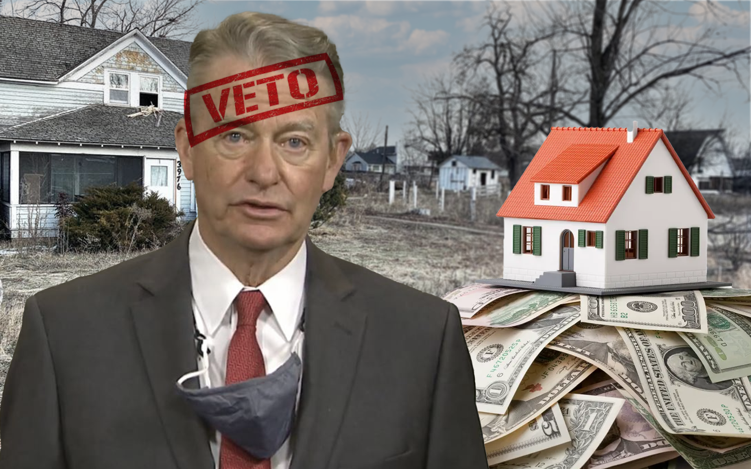 Governor Brad Little Left Looking Like A Loser After Vetoing Property Tax Relief Bill — Weak Attempt To Spin Failure As “Victory” Flops On Twitter