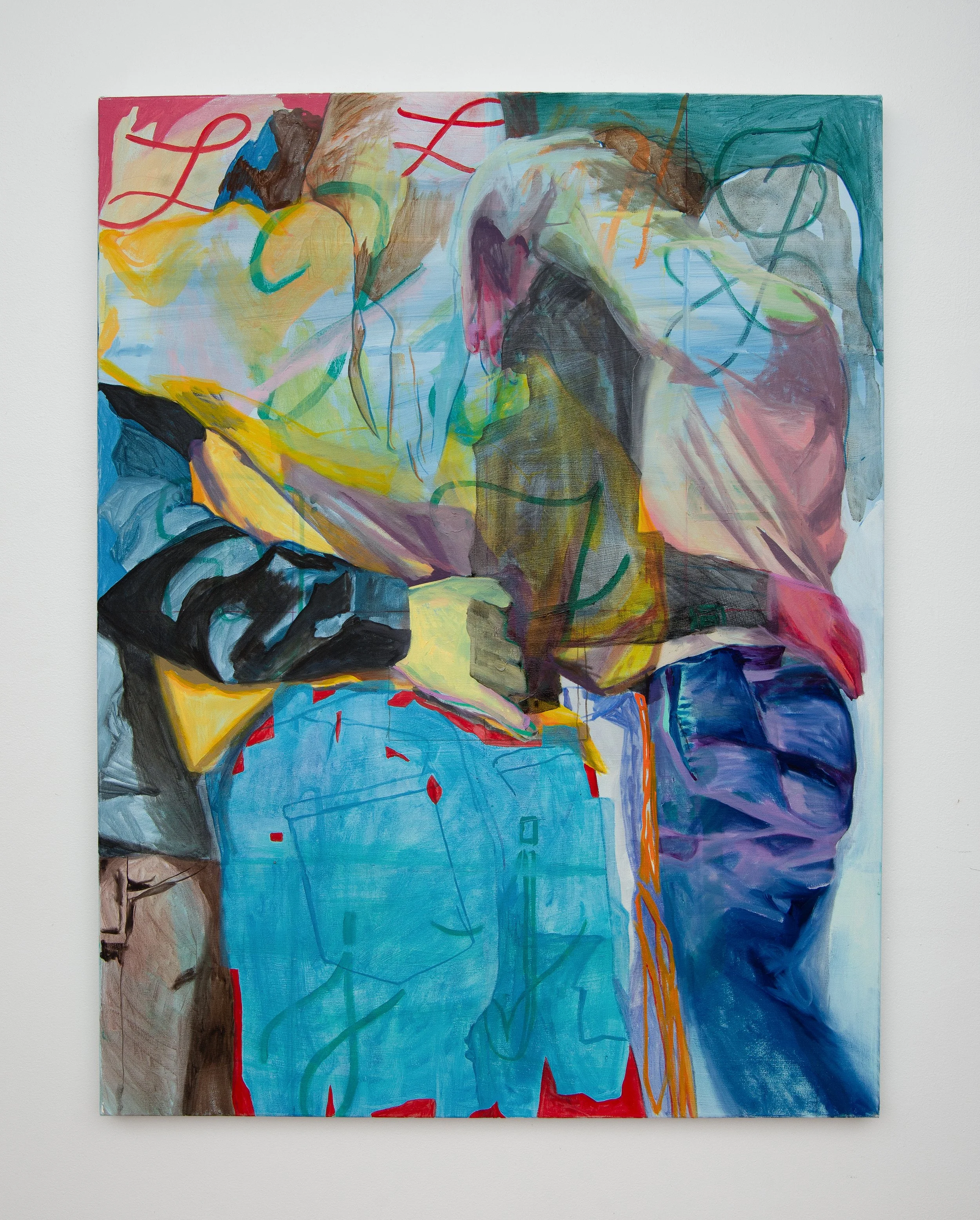 Dance, 2025. Oil on canvas. 48 x 26"