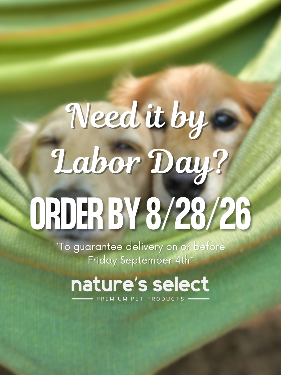 Labor Day Cutoff