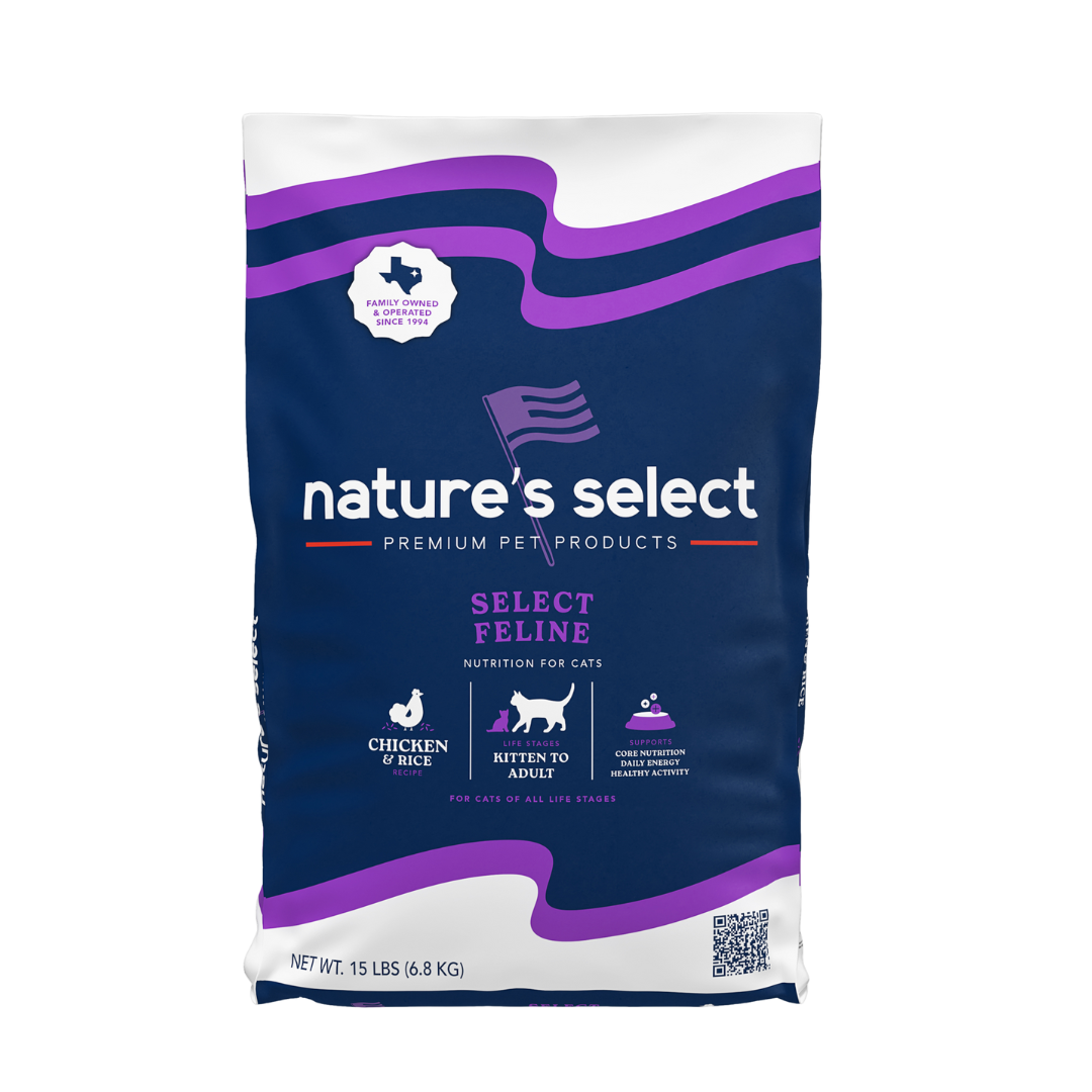 Nature's Select Premium Pet Products™ Select Feline Chicken & Rice Recipe