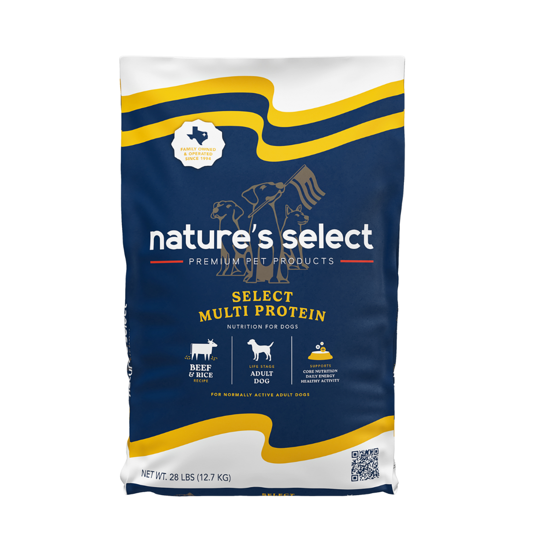 Nature's Select Premium Pet Products™  Select Multi Protein Beef & Rice Recipe