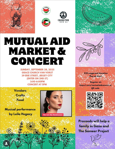Mutual aid market and concert