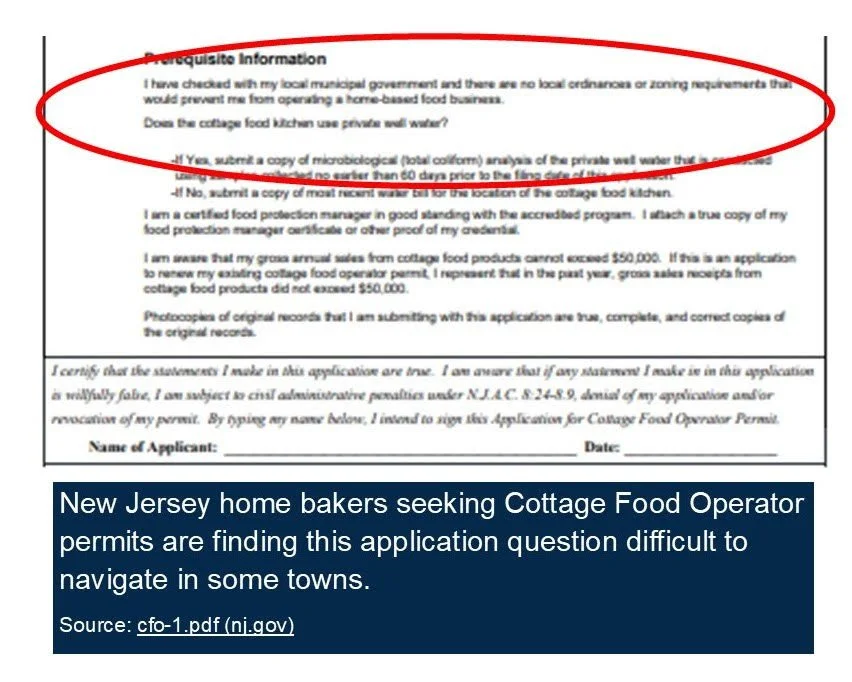 NJ Home Bakers face municipal pushback