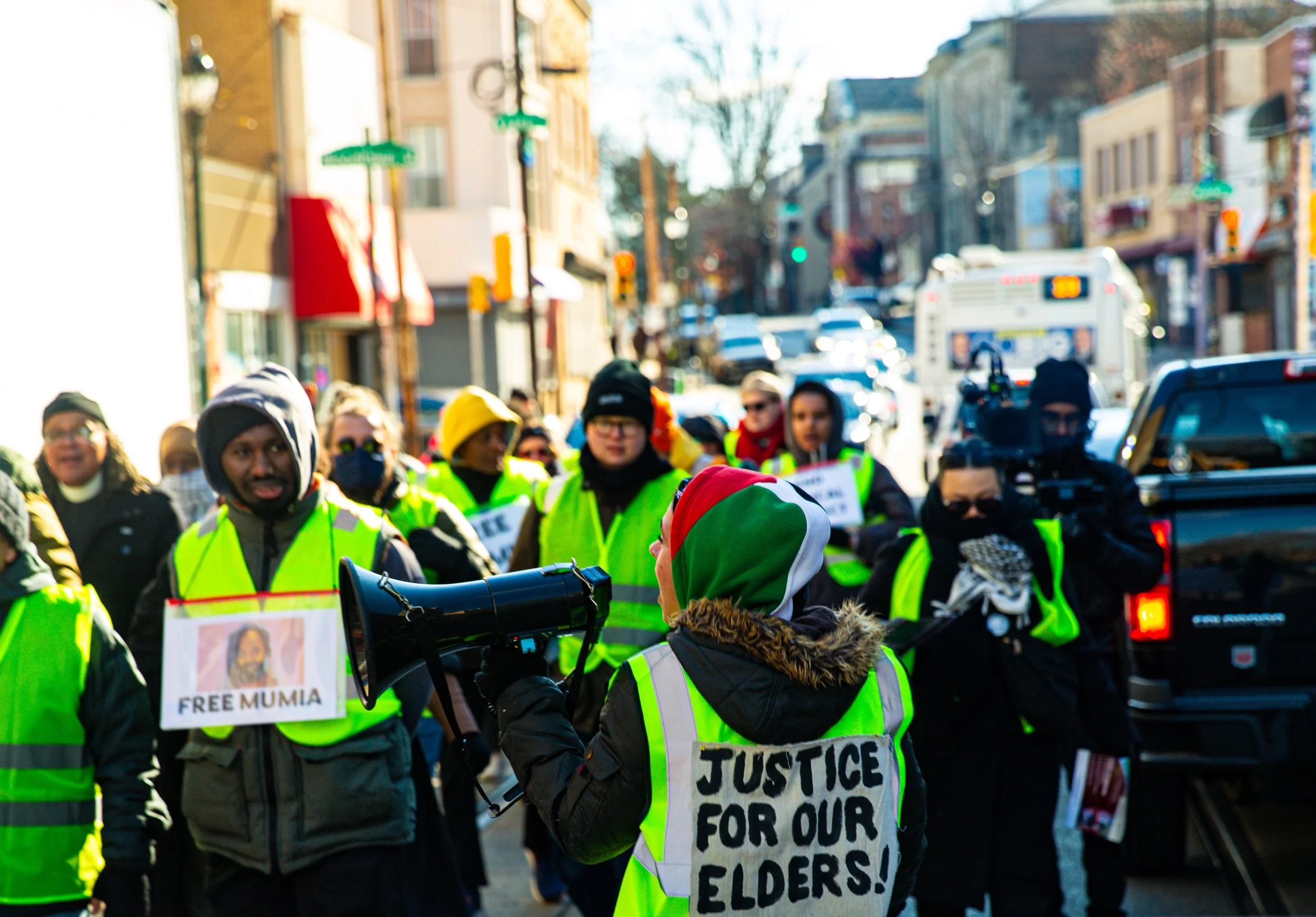 VIDEO: A 103-mile march demanding medical care and freedom for Mumia Abu-Jamal
