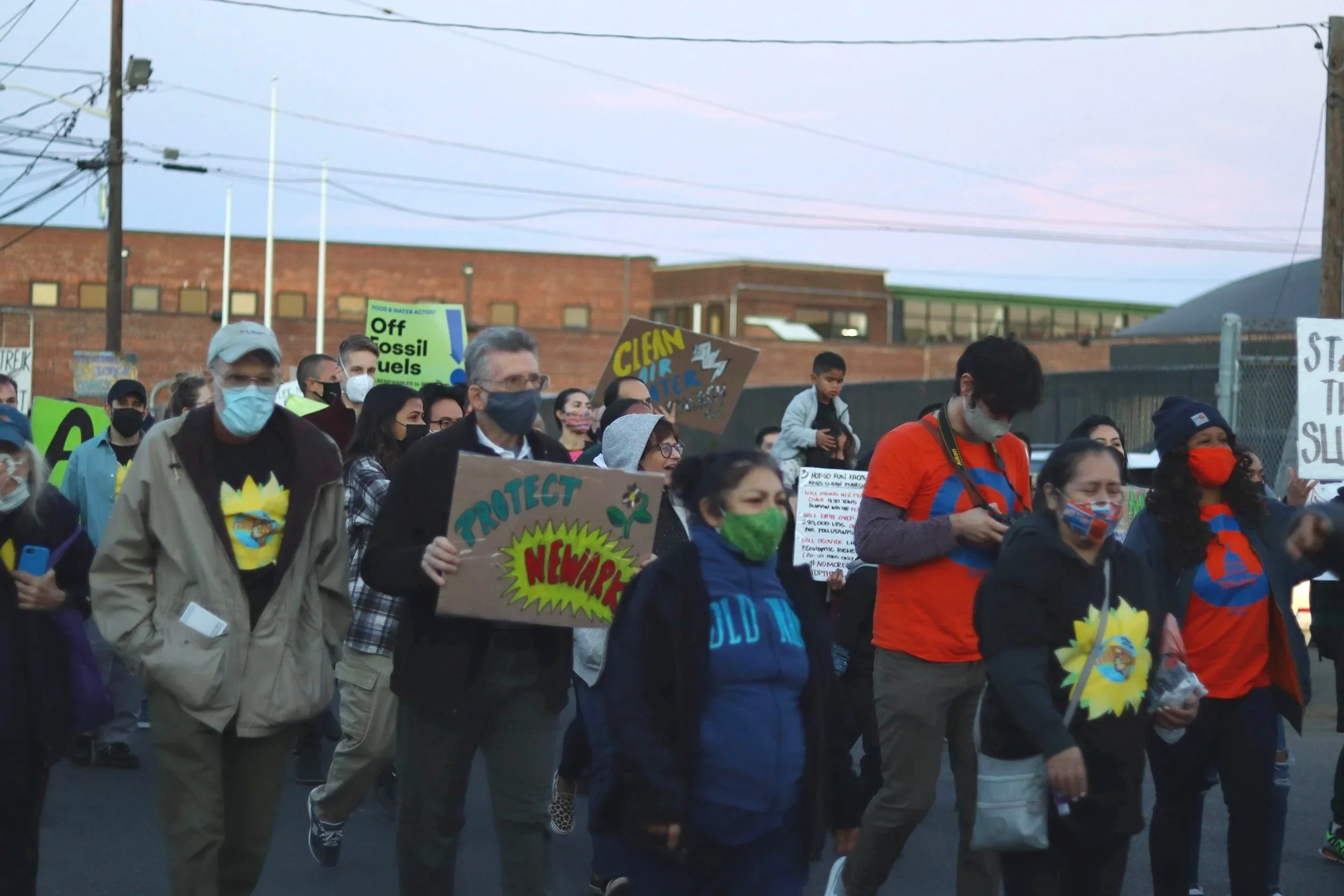 Newark climate  activists have their backs against the wall as the federal government guts funding