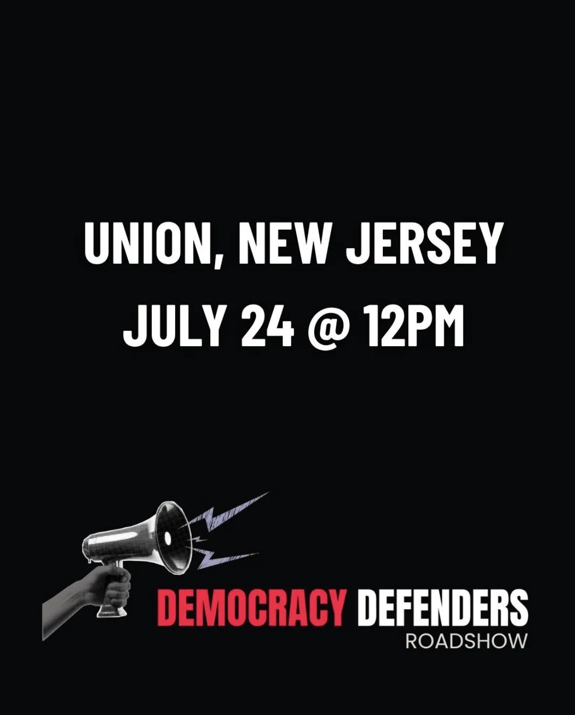 Democracy Defenders Roadshow