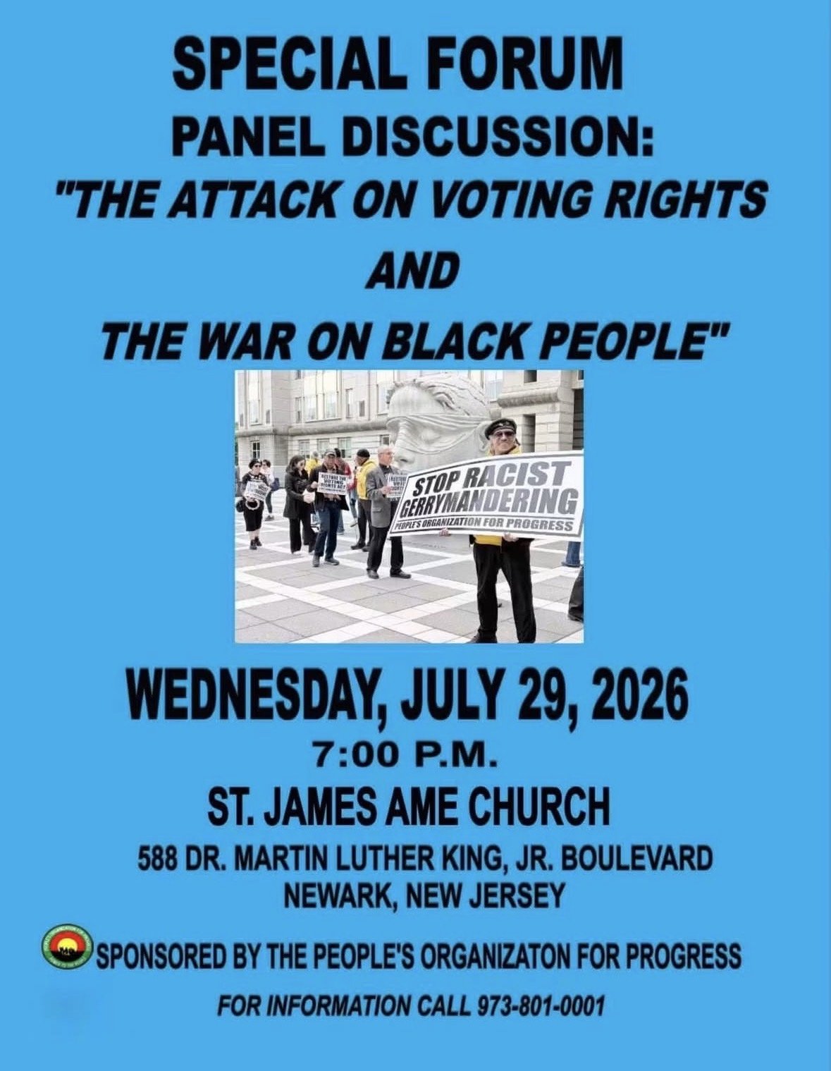 Panel Discussion: The Attack on Voting Rights &amp; The War on Black People