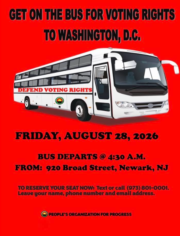 Get on the Bus for Voting Rights to Washington, D.C.