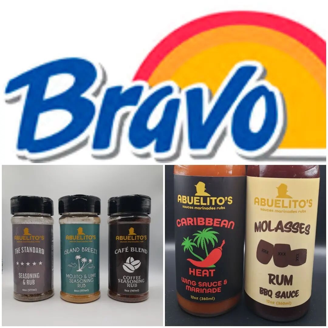 We are #excited to #announce that the following #Bravo #Supermarket locations are carrying the #Abuelito's line of products:

12141 Pembroke Road
8251 Sunset Strip
15860 W State Road 84

We will continue to update you as the #brand grows.  #Thankyou 