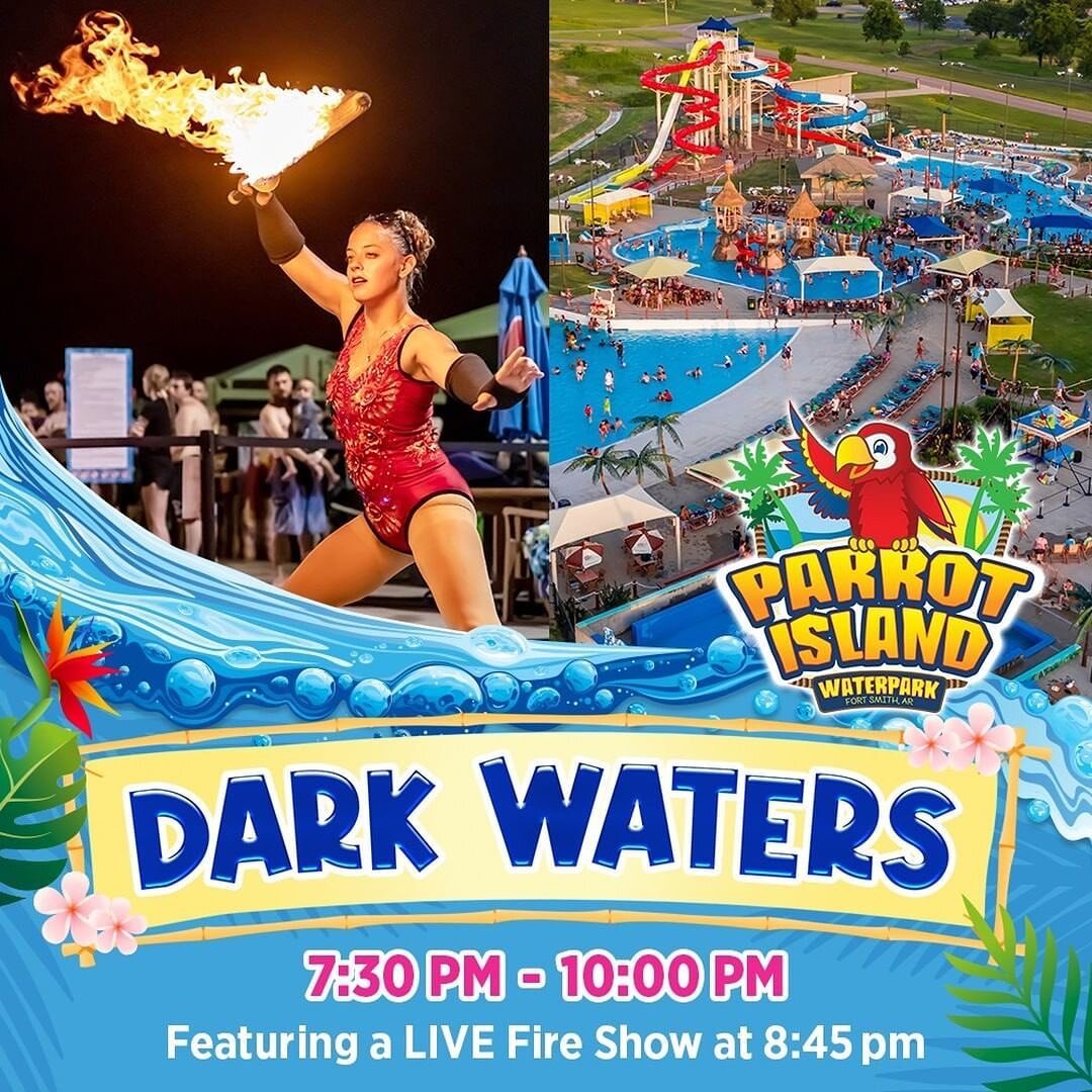 @kristen_sparrow_circus @pb.aerial @parrotislandwaterpark  come check out our show tonight featuring a fire performance!!! We have 2 shows today one variety show at 4:00 and a special variety show at 8:45 with fire tonight! #circus #circusperformers 