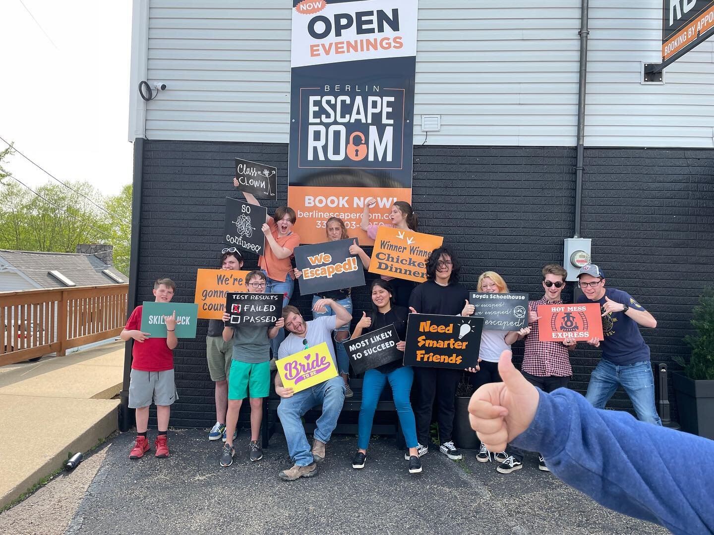 Last HCA Next Gen! Today, we finished with a trip to the Berlin Escape Room. It&rsquo;s been a blessing connecting with these students this semester!