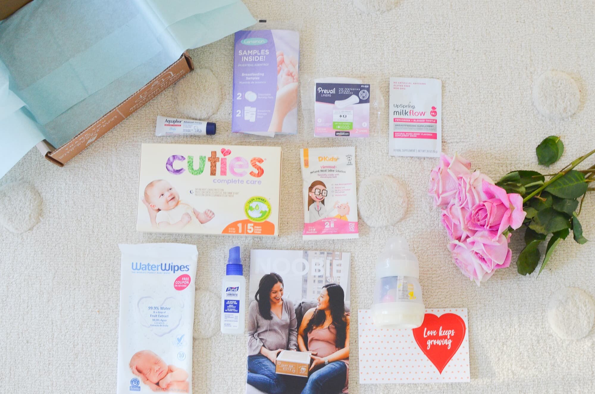 Noobie Box Review The FREE Pregnancy Box — Momma Society