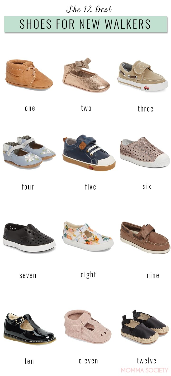 How to Pick the Perfect Shoes for Your First Time Walker — Momma Society