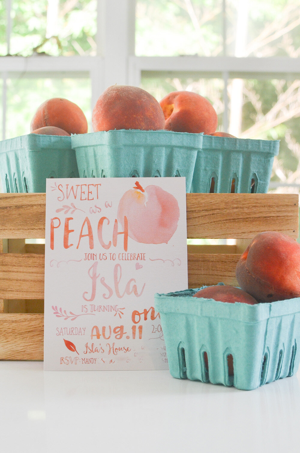 A Southern Peach Party for Isla's 1st Birthday — Momma Society