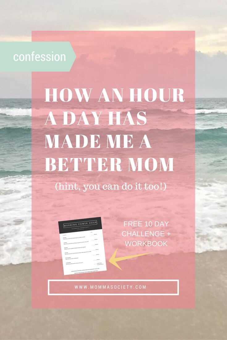 How An Hour A Day Has Made Me A Better Mother
