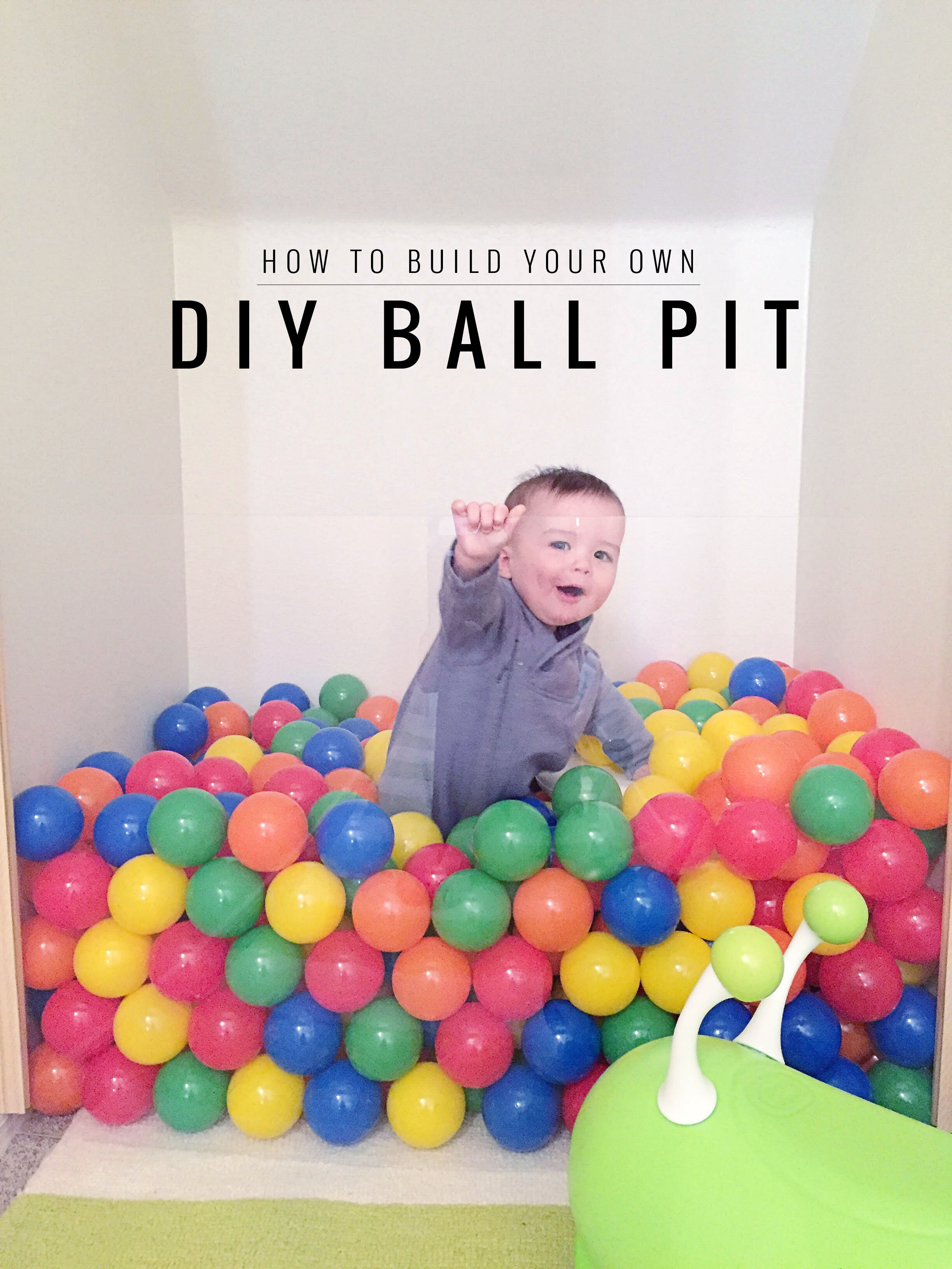 How To Build A Ball Pit (In a Closet) — Momma Society