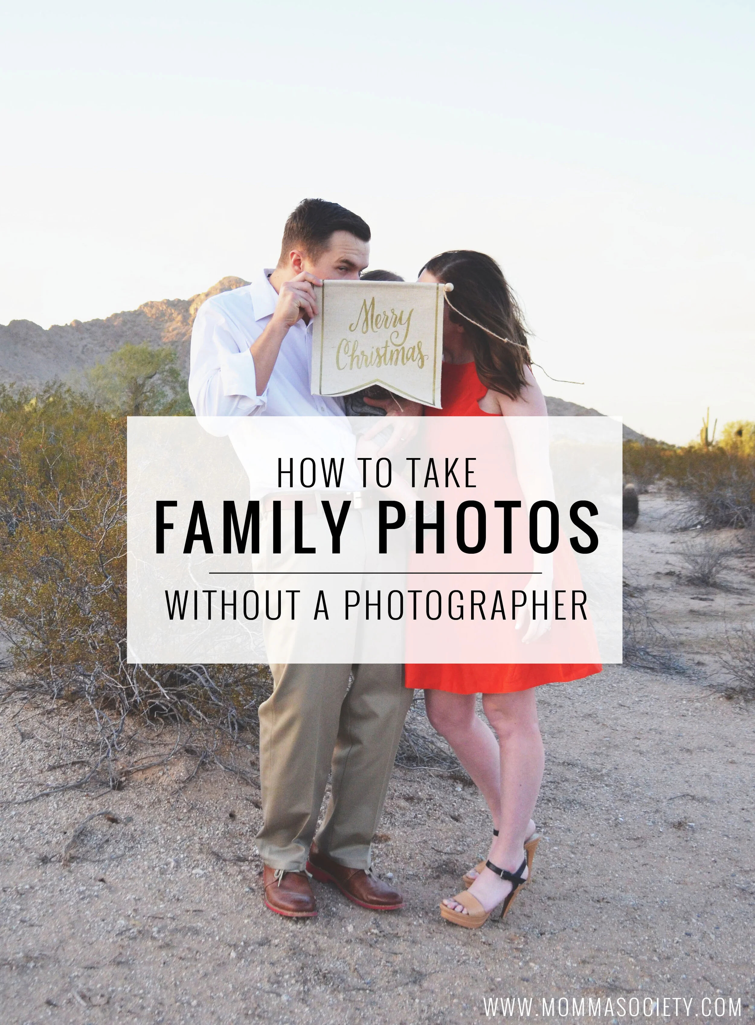 How To Take Your Own Holiday Family Photos