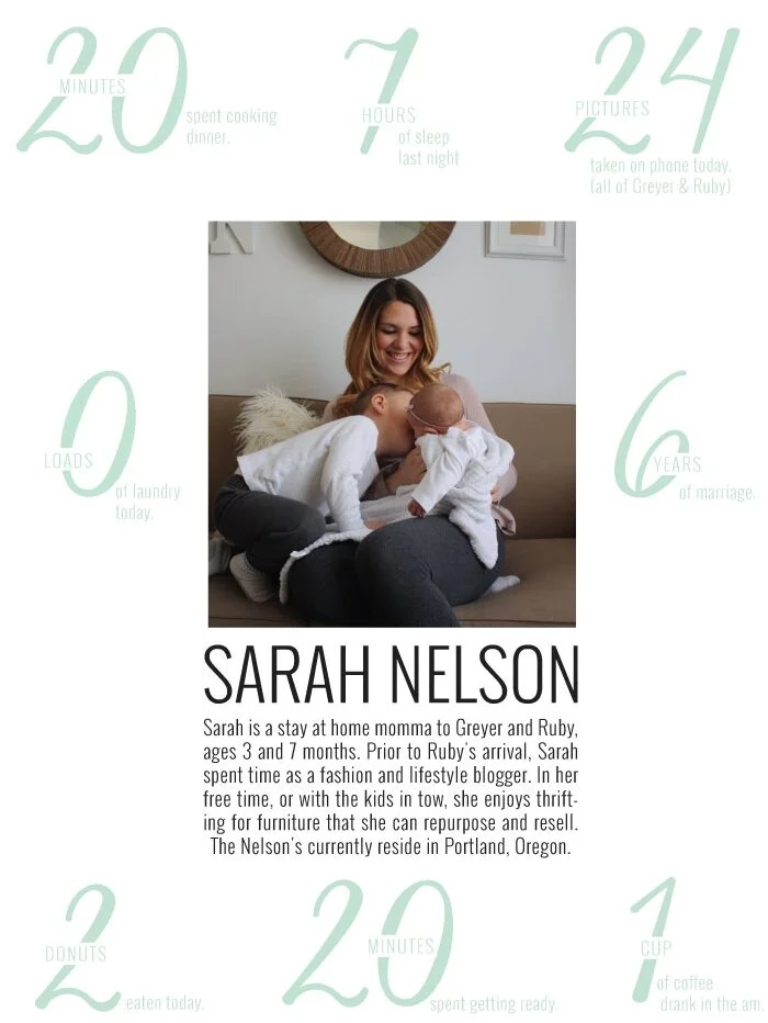 A Day In The Life of Sarah Nelson